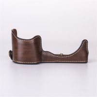 索尼A6600相机包A6400皮套A6300/6100保护壳A6000底座A7R/A7m/A7s 底座 咖啡色 索尼