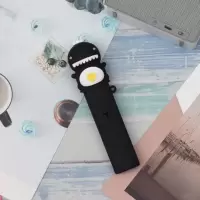 丫OOZ柚子二代保护套1皮套防尘挂绳硅胶yoooz一代保护壳充电2 柚子-黑色小恐龙