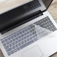 联想15.6英寸330C防尘膜小新15-2019笔记本L340电脑威6-15键盘膜 凹凸透明 拍下发2张