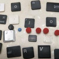 笔记本键盘帽更换联想宏基华硕戴尔ThinkPad惠普东芝神舟键帽支架 胶帽