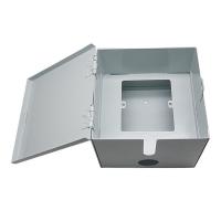 电动车电源插座防盗盒室外防雨86型充电插座防水防溅盒户外可挂锁 充电箱铁挂锁型