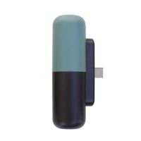 迷你胶囊充电宝无线便携微型移动电源无线直充小巧型应急备用电源 [安卓接口]3300毫安暗夜绿 3000毫安