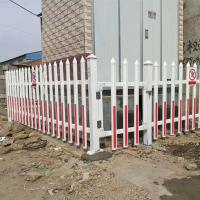 箱变护栏变压器护栏配电箱围栏PVC塑钢电力护栏机房变压器围栏