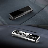 沃尔沃XC60 XC40 XC90 S90 S60L V90专用临时停车挪车电话号码牌 典雅黑 不带LOGO