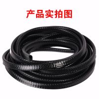 汽车门防撞条通用型车门边防剐蹭磕碰保护胶条免粘贴改装饰用品 黑色[内置钢片加厚升级版] 5米[送锤子+毛巾+美工刀]