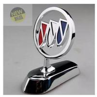 别克立标金属英朗新君越新凯越老新君威车标 改装标志机盖车头标 别克加厚版