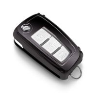 21款日产经典轩逸钥匙套奇骏逍客骐达劲客老款蓝鸟车遥控套包壳扣 B款单壳[紫黑色]此项无赠品