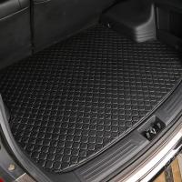 吉利远景X6 SUV 博越 远景S1 X3 帝豪GL GS RS专用全包围后备箱垫 黑色黑线--底部单垫 单片 远景X1