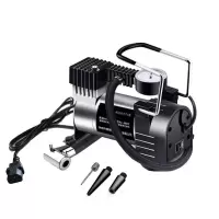 电动车充气泵48V60V72V通用型电瓶车打气泵车载便携式小型打气筒 电瓶车充气泵48-72V通用型