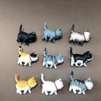 可爱萌猫咪桌面小摆件手办创意生日礼物女客厅装饰家居饰品工艺品 9只小猫