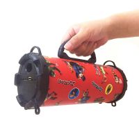 蓝牙音箱无线迷你大音量手提式小音响低音炮家用户外广场舞小钢炮 经典红 音响【音质增强版】抢