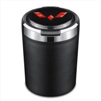 五菱凯捷宏光MINI EV/PLUS/S3/V荣光S/之光车载烟灰缸带盖带LED灯 磨砂黑 促销款