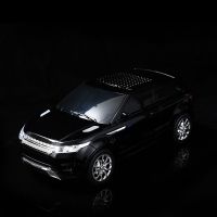 路虎车模型无线蓝牙音箱TF 车载 大喇叭 手机电脑播放器 低音炮 大路虎/插卡/U盘/免提通话/黑色 标配 送[充电线