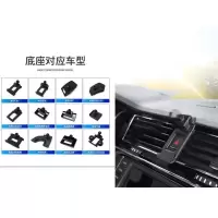 本田十代雅阁车载手机支架神器 INSPIRE/思域冠道CRV导航手机架 本田专用底[不带支架/] 18-21年雅阁/英诗