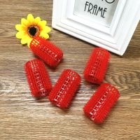 塑料卷发筒刘海卷 卷大花卷老式卷发筒老式卷发棒发夹子发卡卷筒 大发卷(10个) 直径3厘米