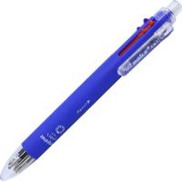 BAILE多色圆珠笔0.7MM带铅笔0.5MM5色简约大方多功能手绘签字 单支装蓝色(送铅笔芯)