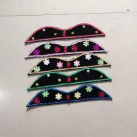媒婆头饰老太太假发头套老婆头套丑婆老奶奶演出表演孟婆假发帽子 普通帽围(不戴假发) 成人款