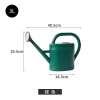 园艺家用洒水壶浇花喷壶大容量浇水壶阳台种菜长嘴淋花壶浇花浇菜 3L洒水壶