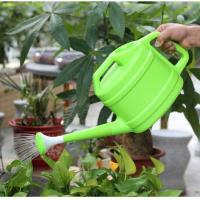 加厚洒水壶塑料浇水壶长嘴浇花喷壶带盖花洒壶园艺淋花壶浇菜水壶 带盖2.5升绿色 营养液+肥料