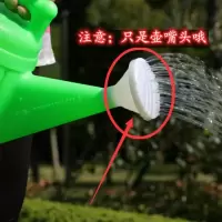 加厚大号洒水壶浇花壶浇水壶园艺喷水壶淋花壶长嘴浇花喷壶 [3cm口径喷头一个](不含壶)