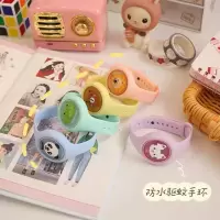 卡通驱蚊手环防蚊扣 学生户外驱蚊神器随身可爱驱蚊贴防蚊虫专用 小动物
