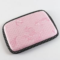 夏季凉屁股垫高弹海绵制衣厂服装厂员工教室学生椅凳子长方形坐垫[8月25日发完] 玫粉