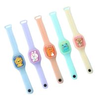 卡通发光驱蚊手环儿童闪光防蚊手表夏季植物防蚊虫叮咬驱蚊扣手环 (孕婴适用 )植物精油不含农药成分 随机颜色 1个装