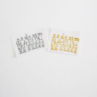 时代少年团刘耀文马嘉祺丁程鑫宋亚轩人像款手机金属贴明星周边 时代少年团人像2张(一金一银)