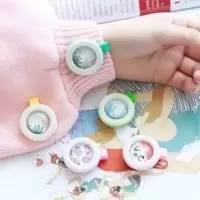 12个]卡通驱蚊扣防蚊子神器婴儿驱蚊贴学生儿童成人可爱植物蚊香 12个]驱蚊扣防蚊神器