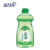 蓝月亮天然茶清洗洁精 绿茶浓缩精华温和不伤手无残留可洗果蔬 500g茶清洗洁精×1瓶