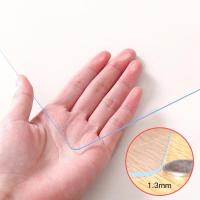 透明防水桌布防油防烫软玻璃塑料PVC桌垫水晶板长方形餐桌垫茶几 无味透明1.3 40*60cm