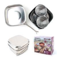 -携野营用品炊具户外锅3-4人烧烤锅具装户外野餐6件套锅不锈钢便 -携野营用品炊具户外锅3-4人烧烤锅具装户外野餐6件套