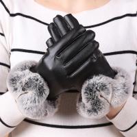 [俞兆林]触屏手套加厚加绒男手套女冬季保暖户外防滑骑车手套 大毛口手套