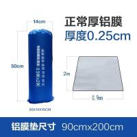 防潮垫户外野餐垫单人宿舍学生家用打地铺帐篷铝膜加厚露营睡地垫 常规款-[厚2.5mm防潮垫] 长1米*宽1米[无收纳袋]