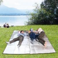 户外双人帐篷防潮垫铝膜地垫 野餐垫地席2*1.5米 防水隔热送布袋 2*1.5铝膜户外防潮垫