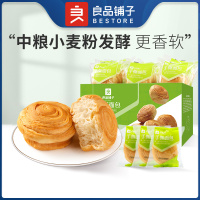 良品铺子手撕面包1000gx1箱装 面包蛋糕饼干早餐糕点原味办公室休闲零食整箱