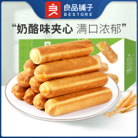 [良品铺子]手撕面包棒750gx1箱 原味营养早餐食品蛋糕小糕点点心零食整箱箱装