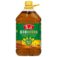 鲁花 低芥酸浓香菜籽油5L*1 非转基因 物理压榨