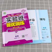 2021新版 实验班提优训练九年级下册英语外研版WYS 九词短语总复习资料训练册 春雨初三9年级同步练习作业本初中教