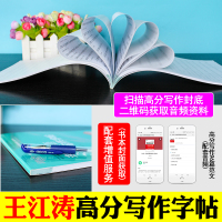 新东方 王江涛考研英语高分写作字帖意大利斜体加强版 考研英语一英语二写作高分范文作文英语字帖 写作真题范文英文书写临摹练