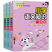 全套3册小学语文知识大全一本全数学知识英语知识语法基础小升初大集结一二三四五六1-2-3-4-5-6年级小学教辅考试复习