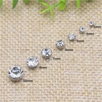 diy手工发饰配件 手缝钻 diy钻手缝玻璃爪钻 婚纱婚鞋钻 圆形抓钻 3mm 100颗