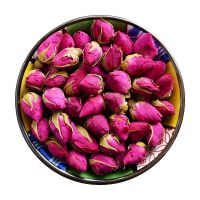 玫瑰花茶山东平阴玫瑰花蕾头茬散装天然无硫干玫瑰花草茶白梅花 特级玫瑰花[50克]试用装