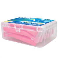 牙缝刷 牙间刷 正畸牙刷 牙齿清洁牙套清理护理齿缝牙间刷20支装 L型-0.6mm-粉红