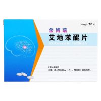 海王 金博瑞 艾地苯醌片 30mg*12片/盒 抑郁 焦虑 记忆减退 智力下降 1盒装