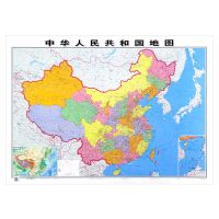 中国地图和世界地图2021完整版学生版大号挂墙挂图贴图1.1米正版 中国贴图