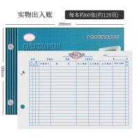 现金日记账本明细账收支实物出入库进货明细每日流水存货会计帐本 实物出入账(55张左右)