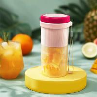 金正榨汁机家用便携式小型果汁机多功能办公室学生榨果汁杯原汁机 浪漫粉