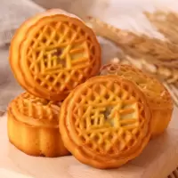 [80个]广式迷你五仁水果豆沙蛋黄月饼中秋月饼1个起 迷你五仁 只发1个[口味随机]