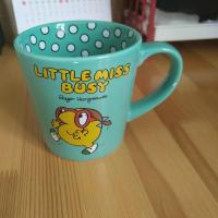 卡通高温陶瓷杯童趣儿童水杯不含重金属 苹果绿卡通马克杯